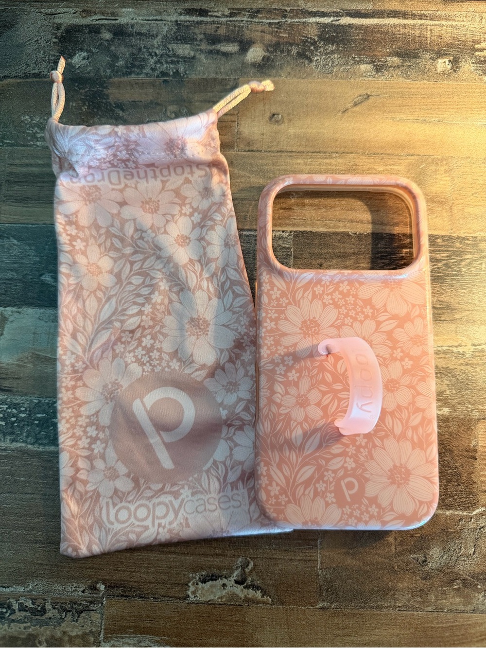 Loopy case “rosewood meadow”